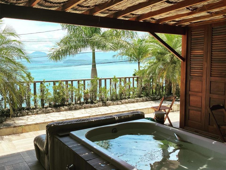 Deck Da Villa Pousada 乌巴图巴 外观 照片