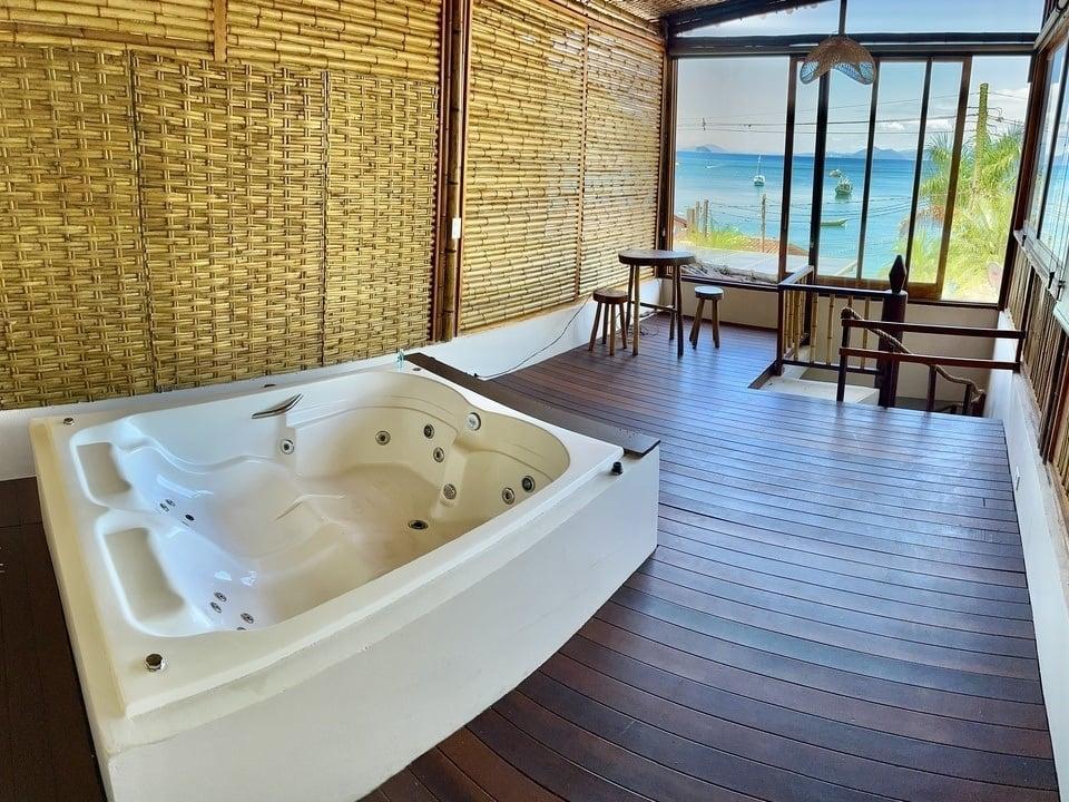 Deck Da Villa Pousada 乌巴图巴 外观 照片