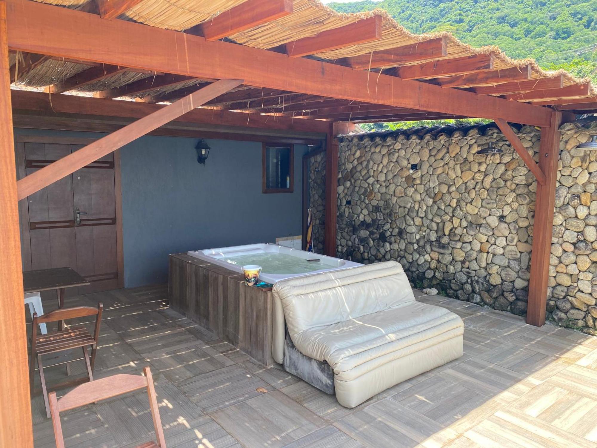 Deck Da Villa Pousada 乌巴图巴 外观 照片