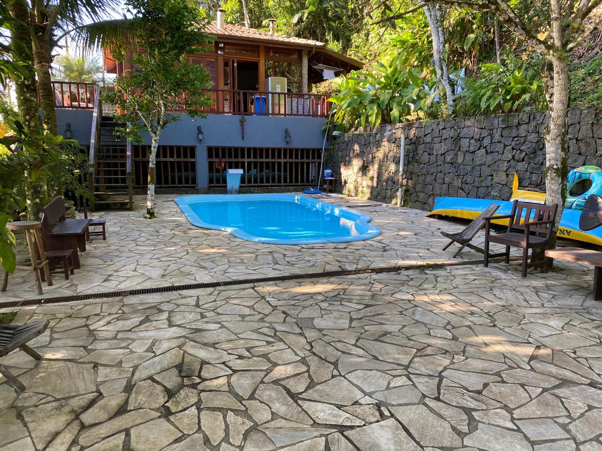 Deck Da Villa Pousada 乌巴图巴 外观 照片