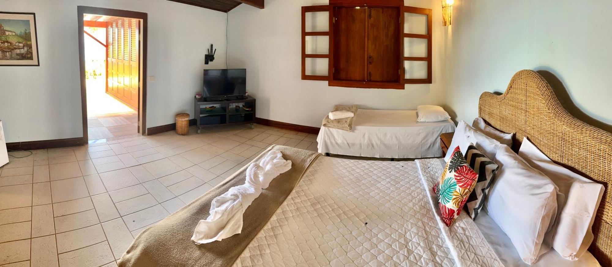 Deck Da Villa Pousada 乌巴图巴 外观 照片